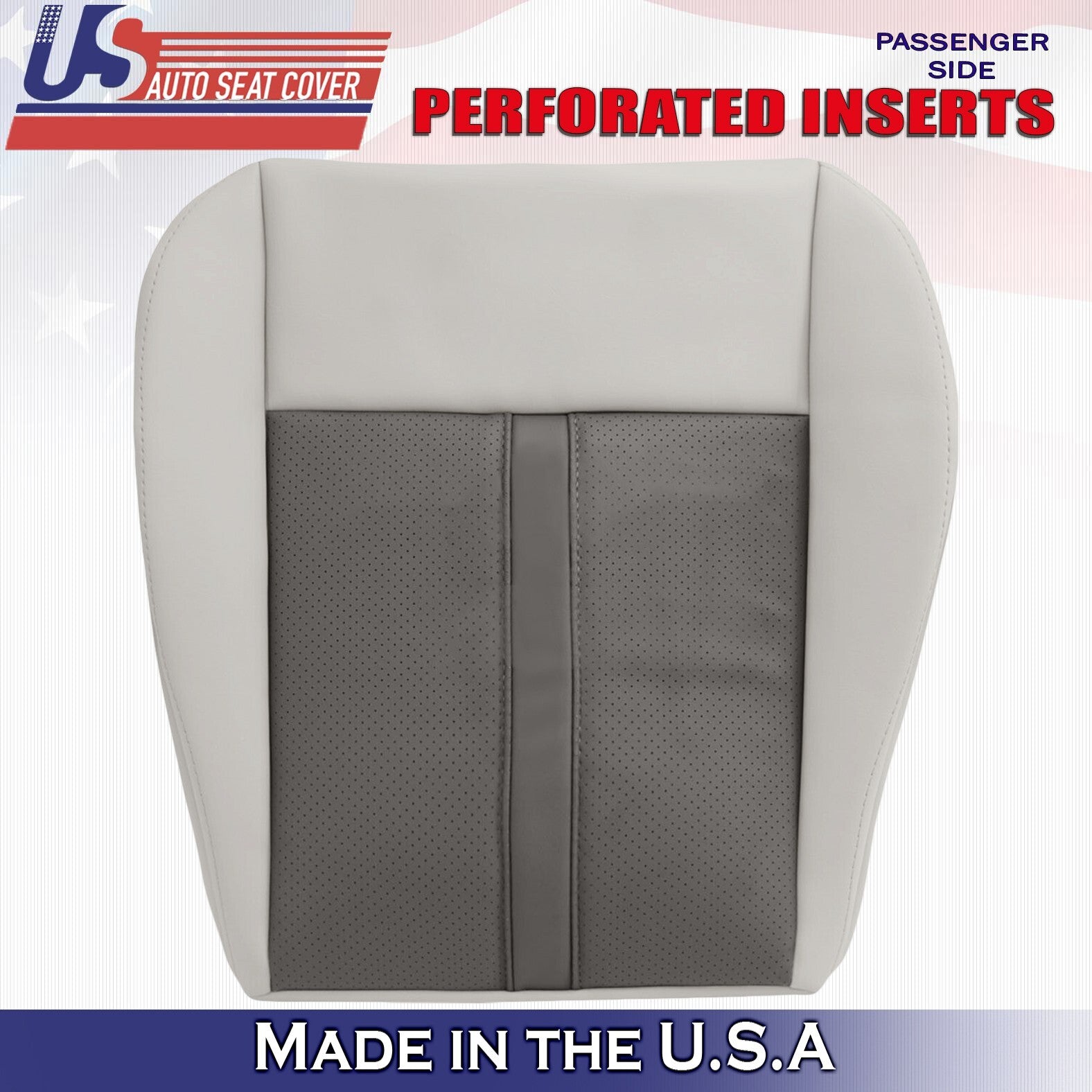 2006 For Jeep Grand Cherokee Limited 2 Top & 2 Bottom Leather Seat Covers Tan