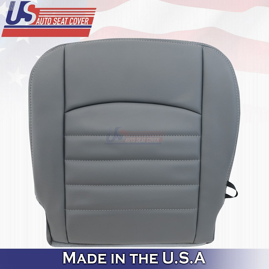 Driver &Passenger Bottoms Vinyl Cover Diesel Gray 2013 to 2018 For Dodge Ram ST