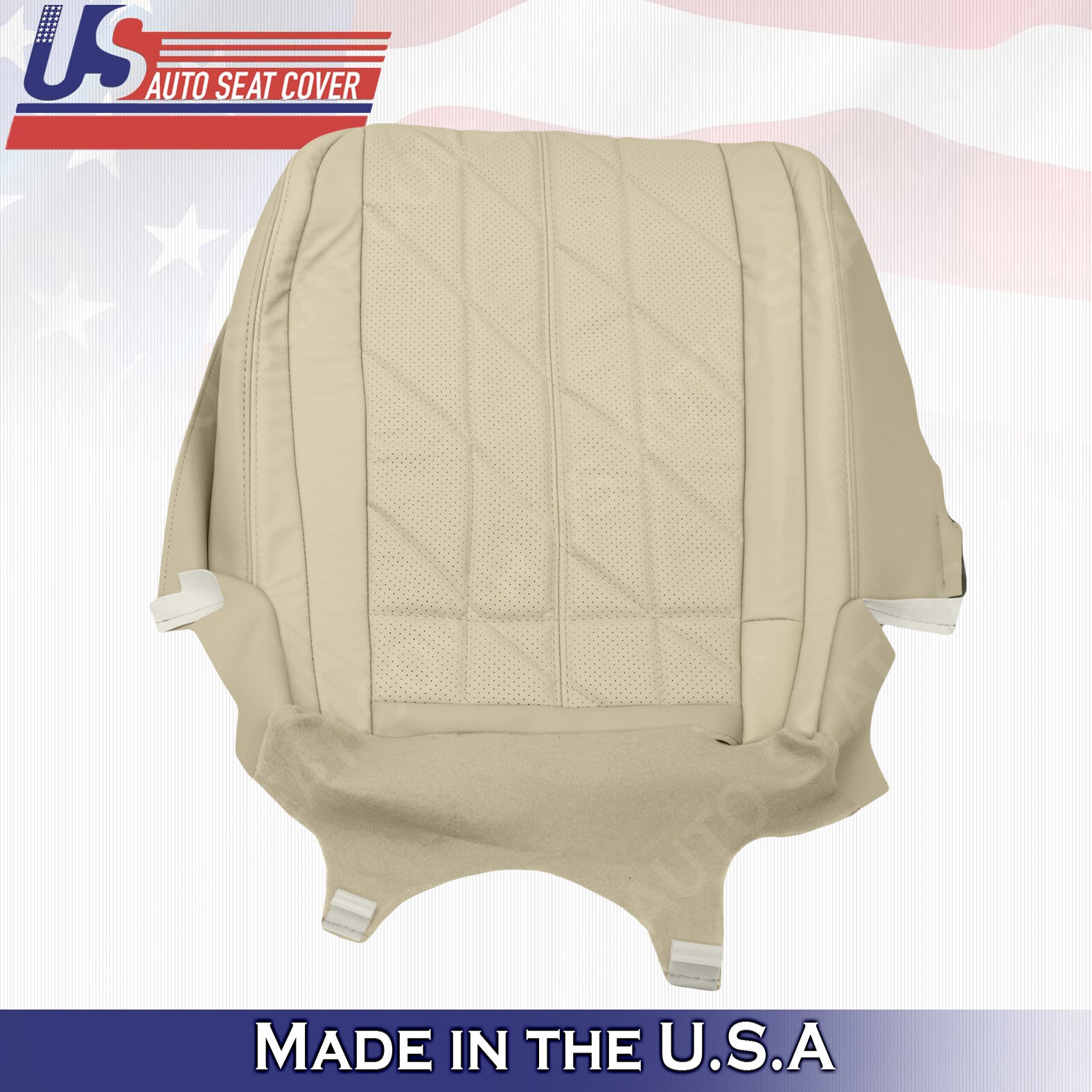 2009 to 2017 For Infinity FX35 FX37 Passenger Bottom Leather Seat Cover Tan