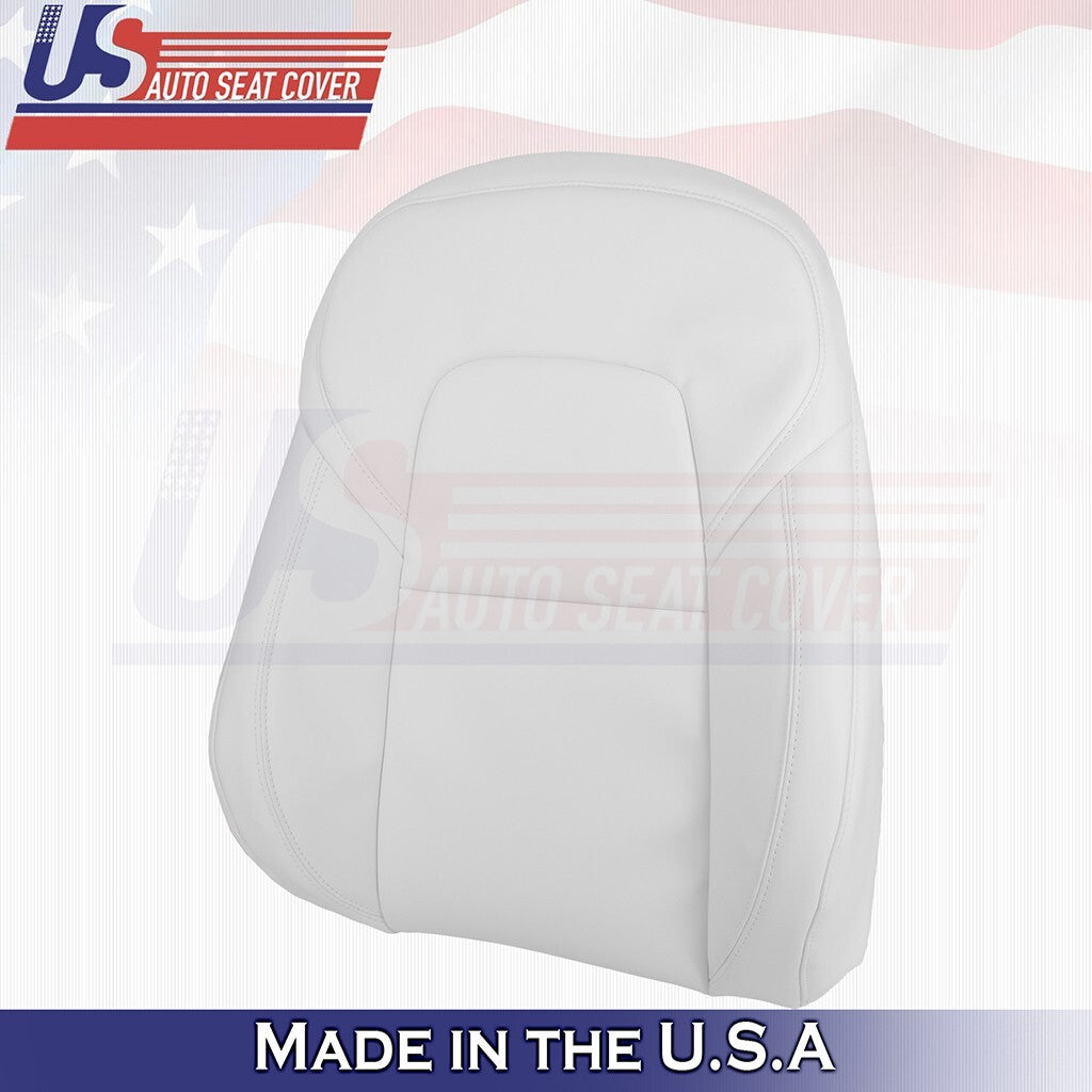 2020 to 2024 For Tesla Model Y Driver &Passenger Bottoms-Tops Vinyl Cover White