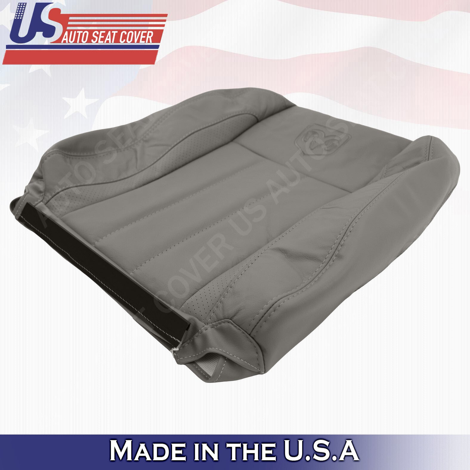 RIGHT TOP LEATHER Seat Covers Khaki 2006 2007 2008 2009 For Dodge Ram Laramie