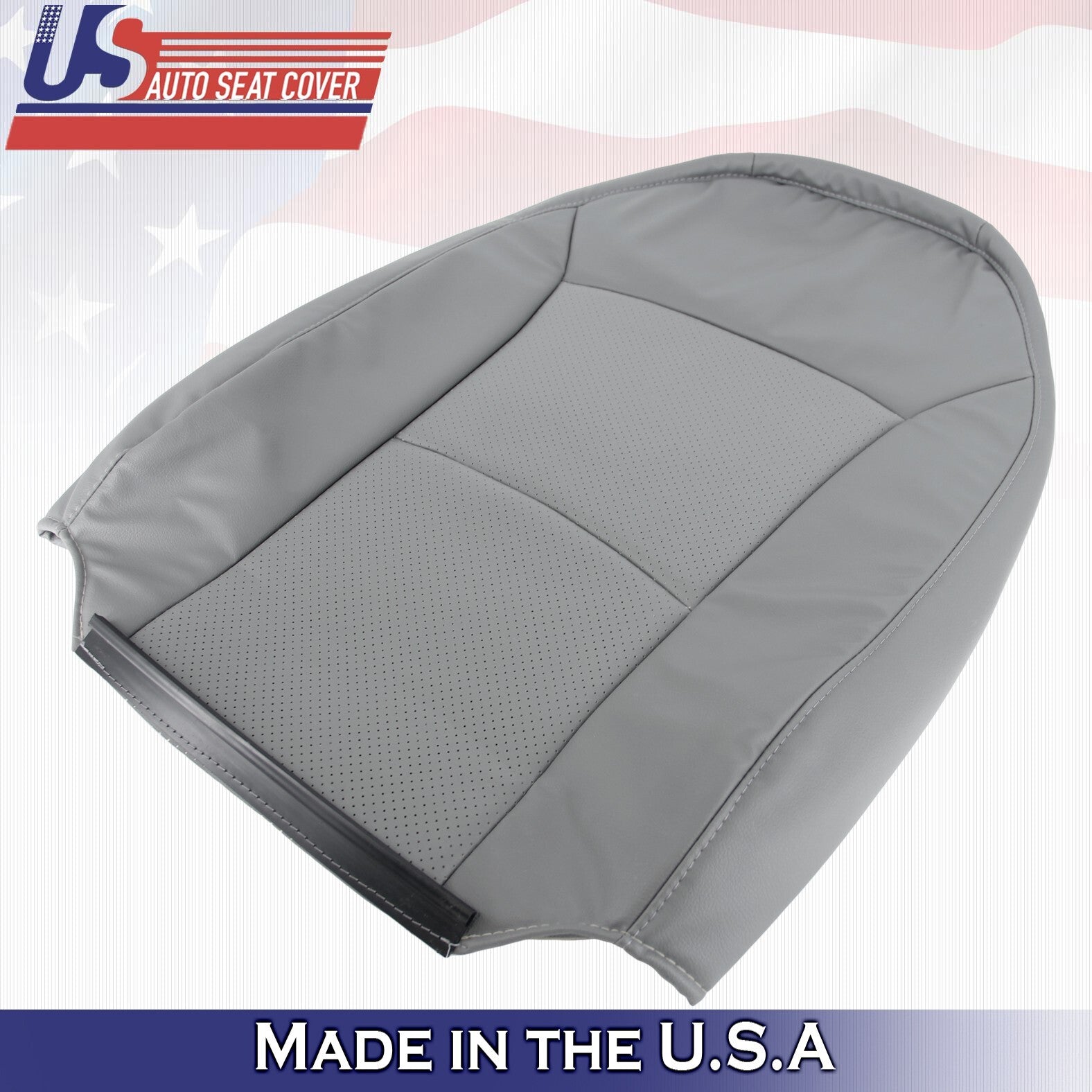 2000 2001 2002 Fits Ford E150 XL Driver Top Vinyl Perforated Cover Gray