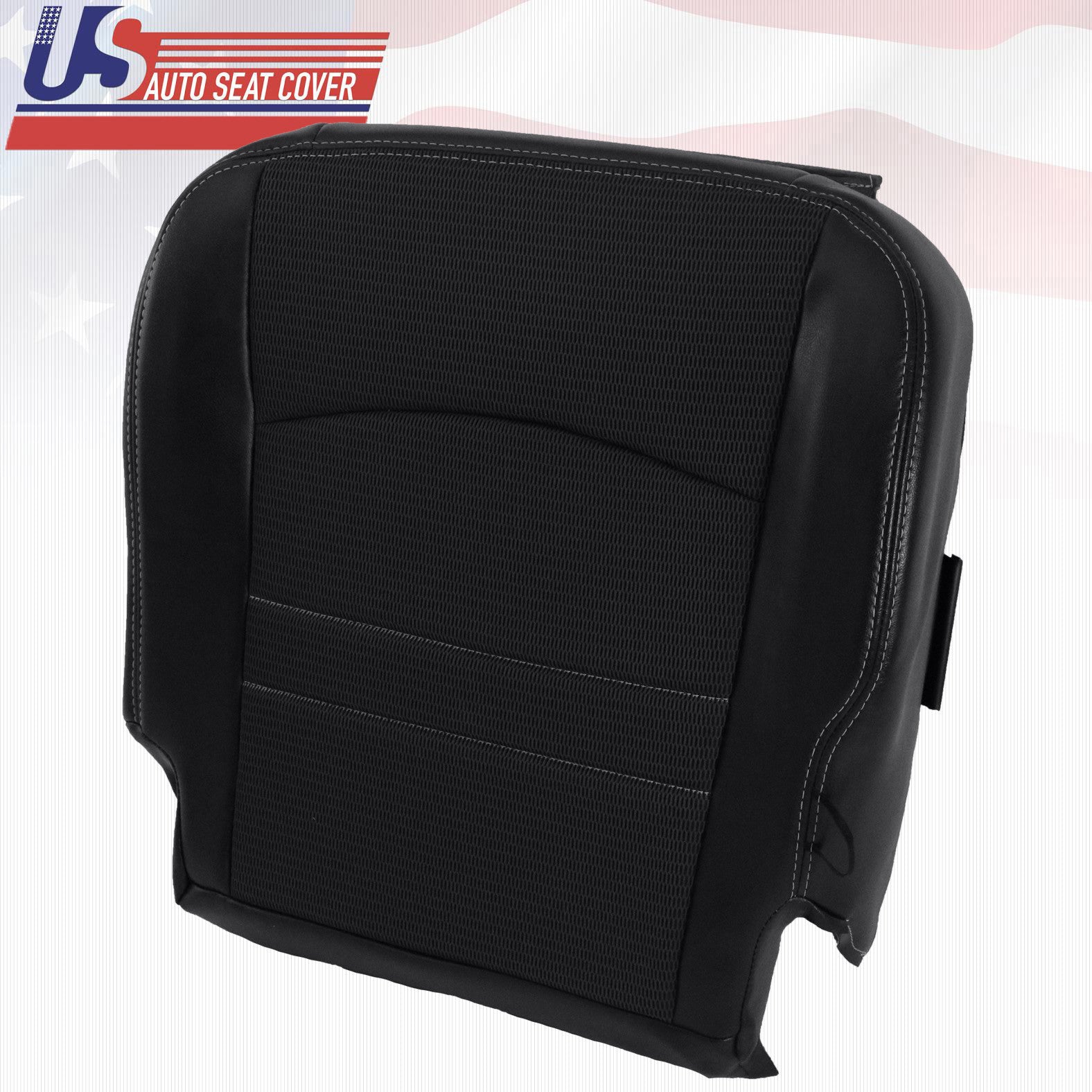 2011 2012 Fits Dodge Ram 1500 Sport Driver Cloth/Vinyl Seat Cover Dark Gray