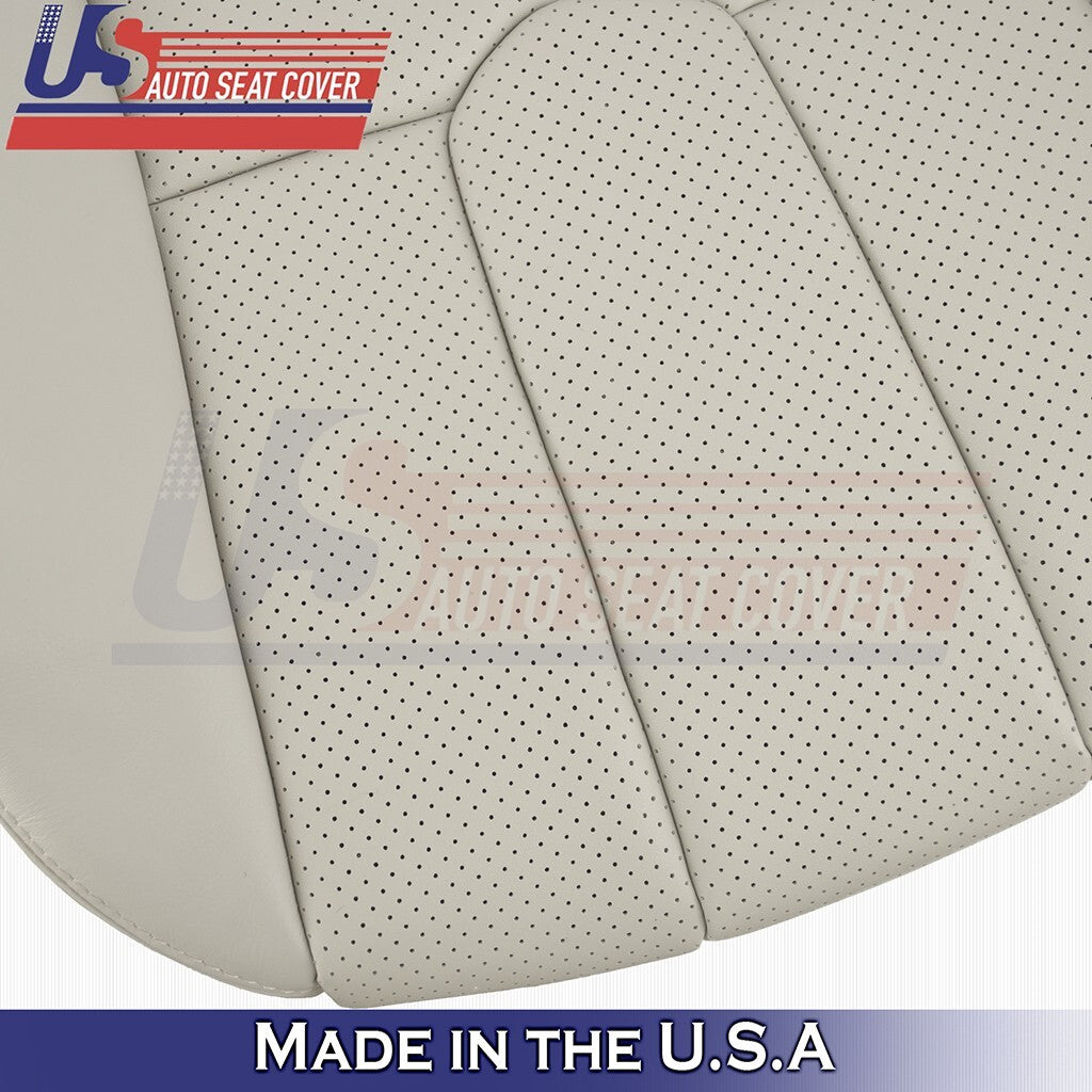 2003 2004 2005 Fit Infiniti G35 Coupe Driver Bottom Leather Seat Cover Wheat Tan