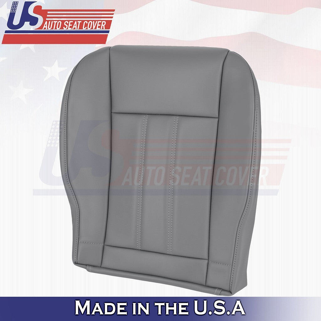 2008-2016 For Chrysler Town Country Driver Passenger Bottom Leather Cover Dark