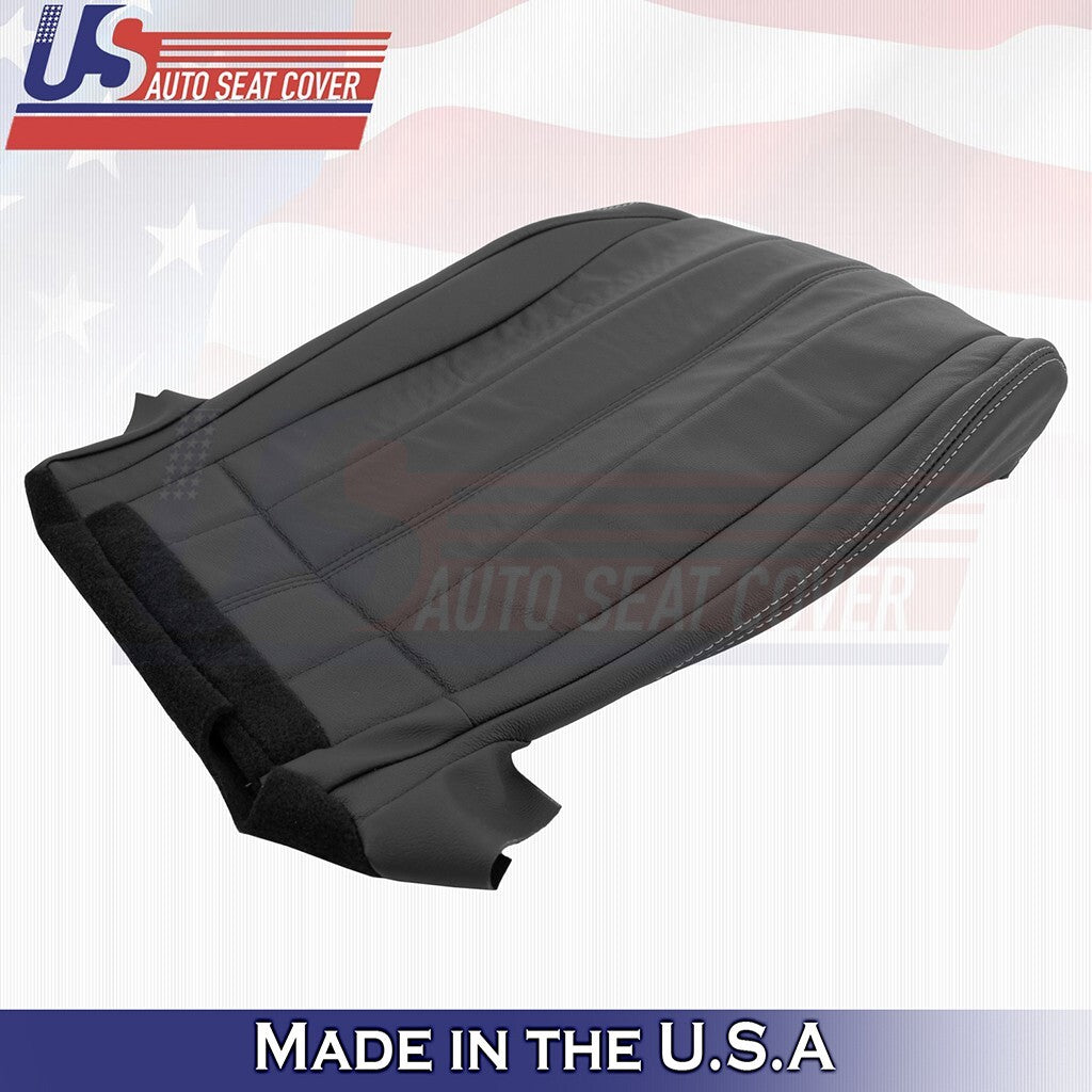 2012 2013 2014 For Infiniti FX35 FX50 PASSENGER Bottom Leather Seat Cover Black