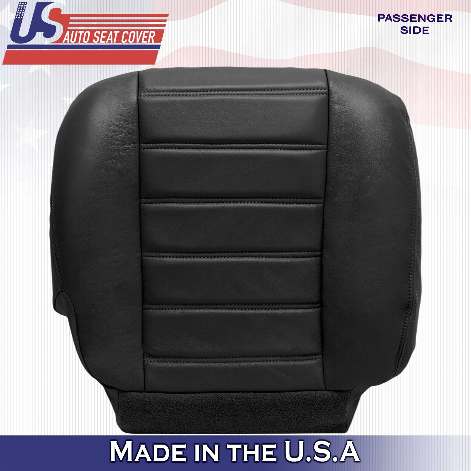 2003 2004 2005 For Hummer H2 Passenger Top Bottom & Armrest Leather Seat Covers