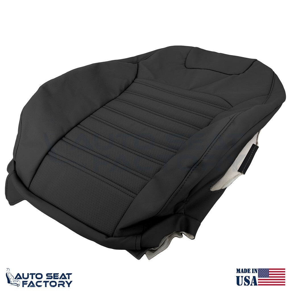 Replacement Black Vinyl Seat Cover SET For Ford Fusion 2013 2014 2015 2016 2017