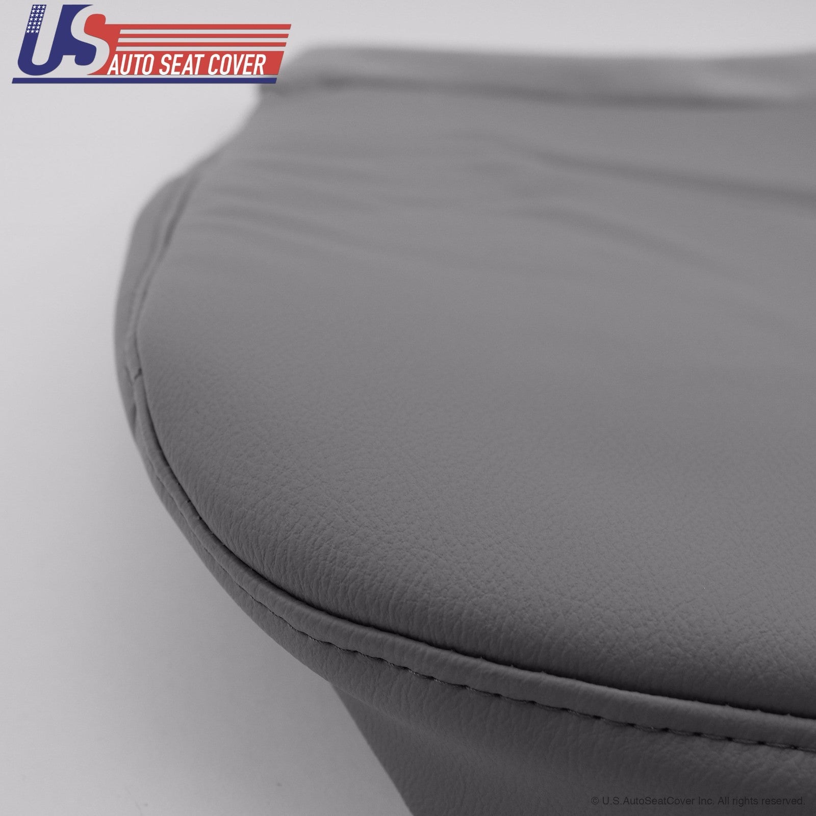 2002 2003 Ford F250 XL Work Truck Driver & Passenger Bottom Vinyl Seat Cover GRY