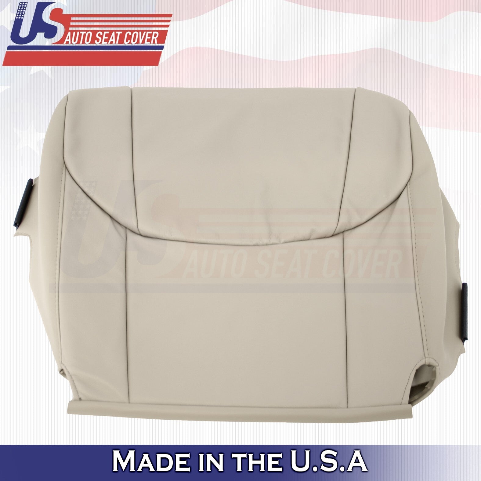 2007 2008 For Toyota Avalon Front Driver & Passenger Bottom Leather Covers Tan
