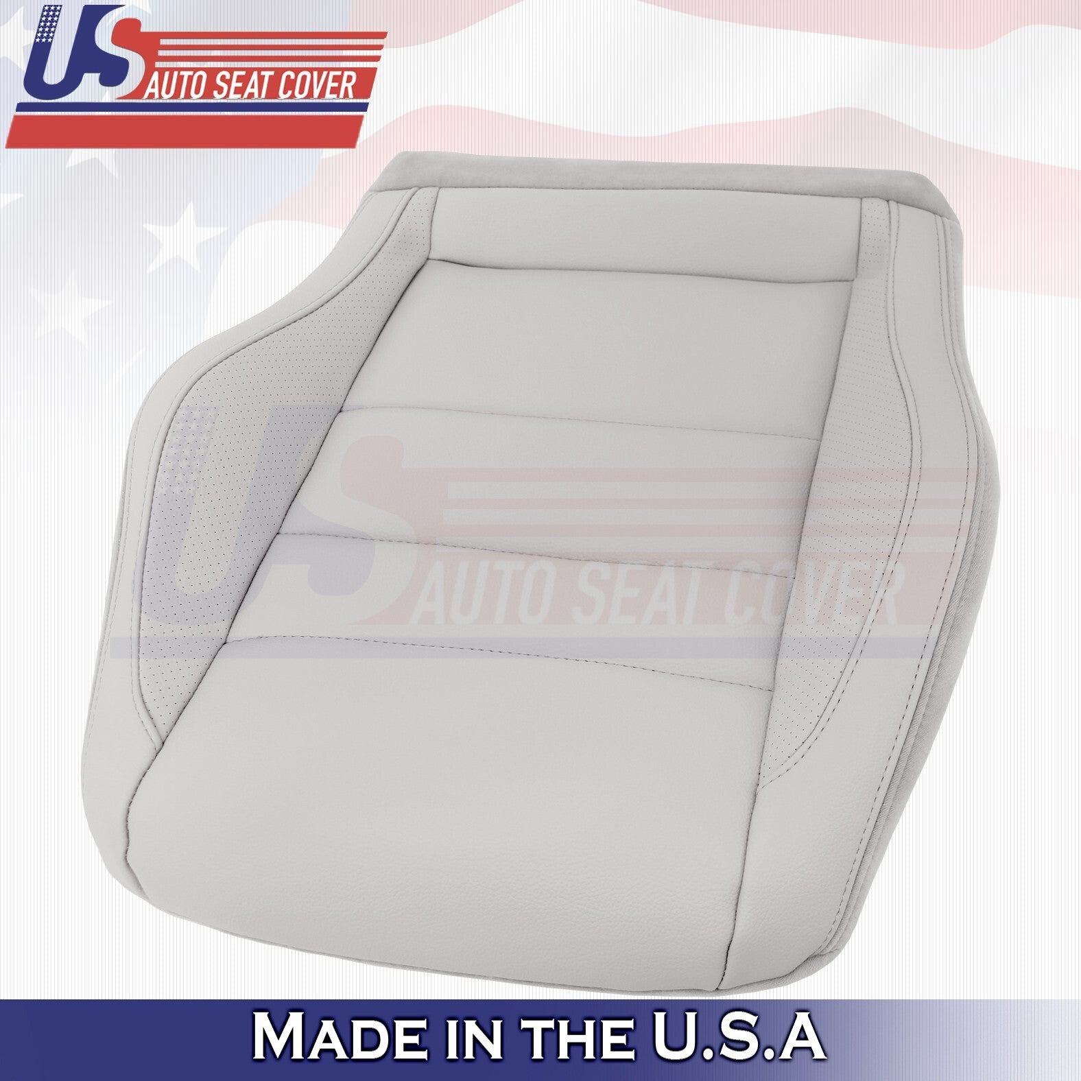 2010-2017 For Mercedes Benz E350 Coupe Leather Perf. Driver Bottom Cover Gray