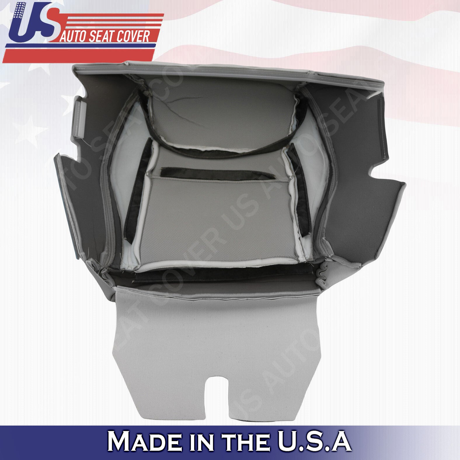 2001 2002 2003 Fits Toyota Highlander Driver Bottom Leather Seat Cover Gray