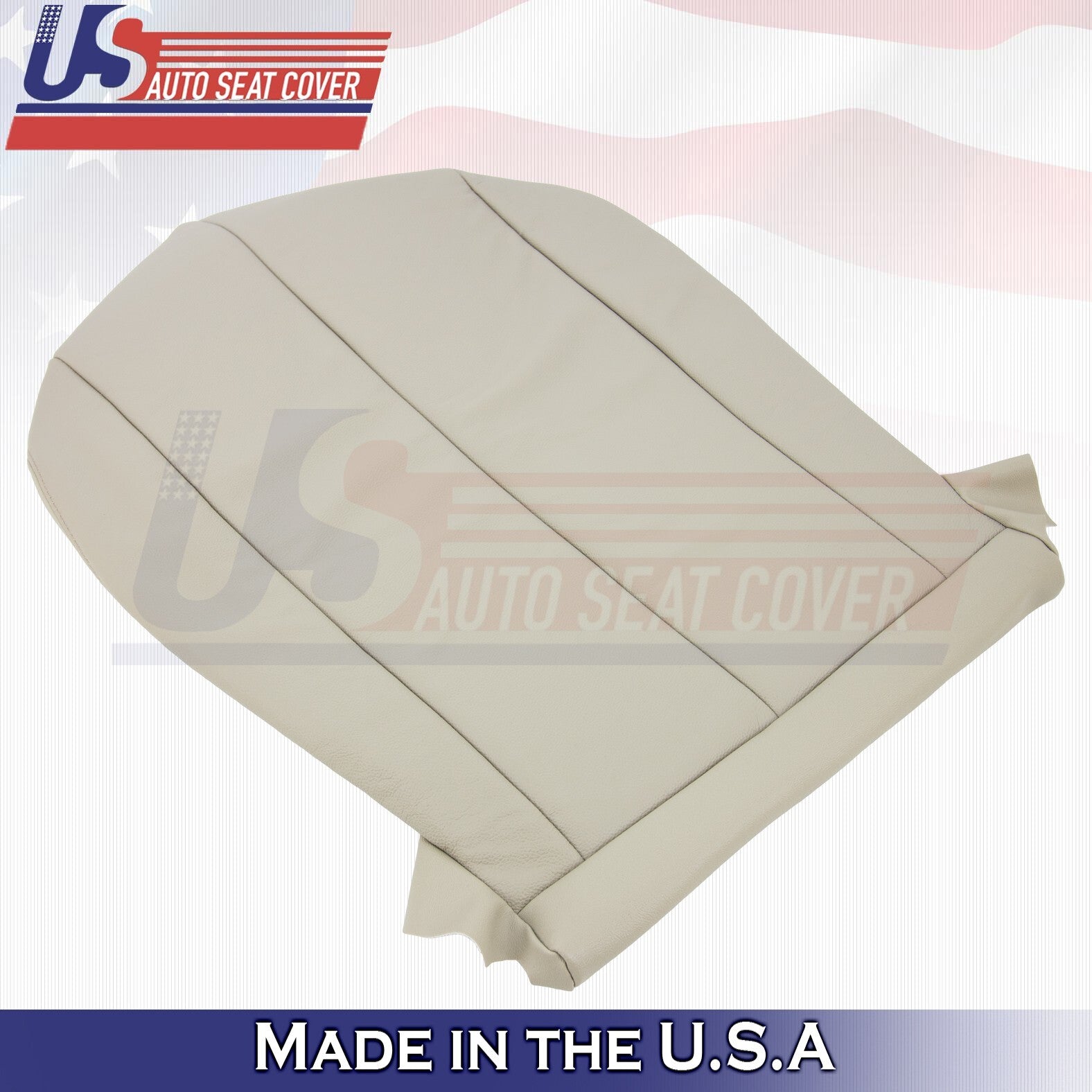 2011 to 2014 Fits Toyota Sienna Passenger Side Bottom Leather Seat Cover Tan