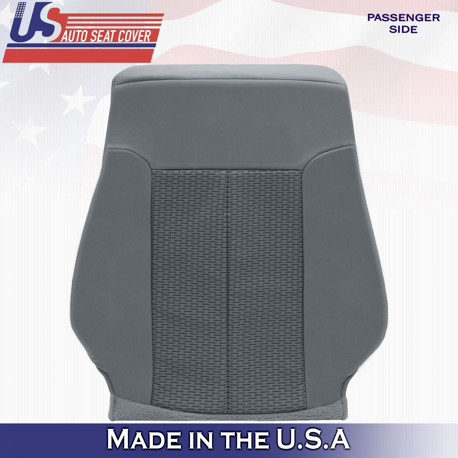 2011 2012 2013 For Ford F450 F550 XLT Driver & Passenger Top Cloth Covers Gray