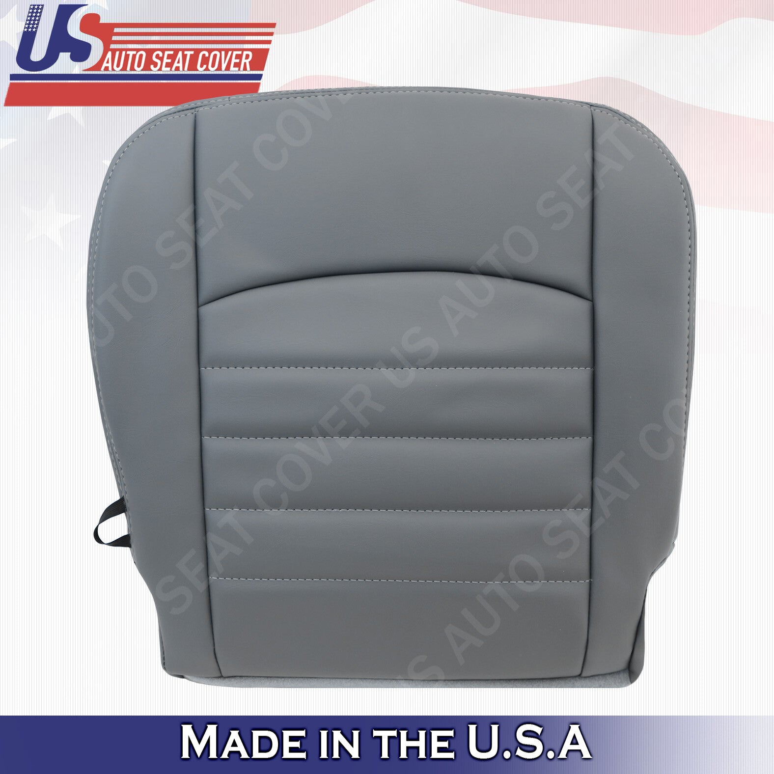 2016-2018 Fits Dodge Ram 2500 ST Base- BOTTOMS Vinyl Seat Cover Replacement Gray