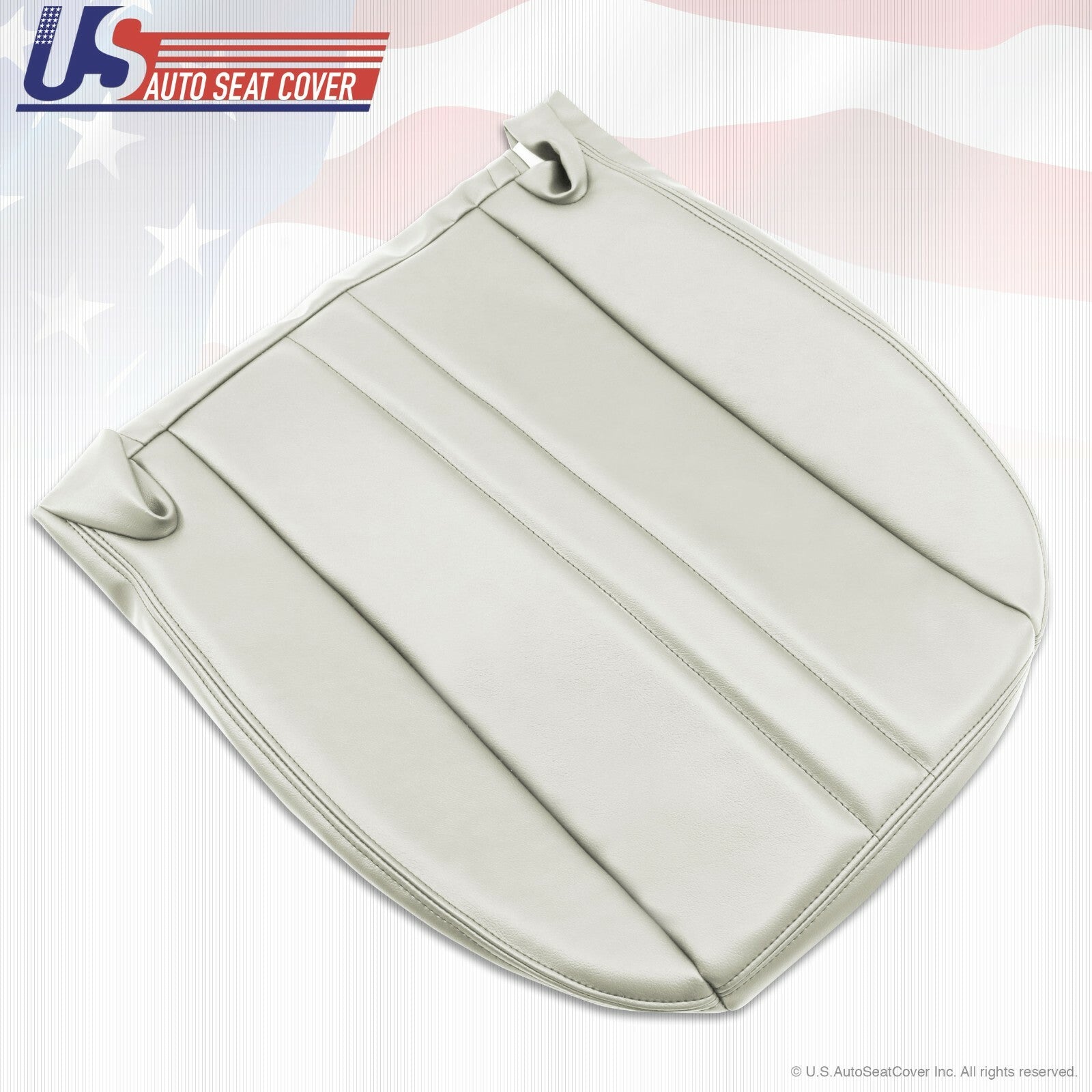 2003-2016 Chevy Express Van Driver Bottom Vinyl Seat Cover Color Light Tan