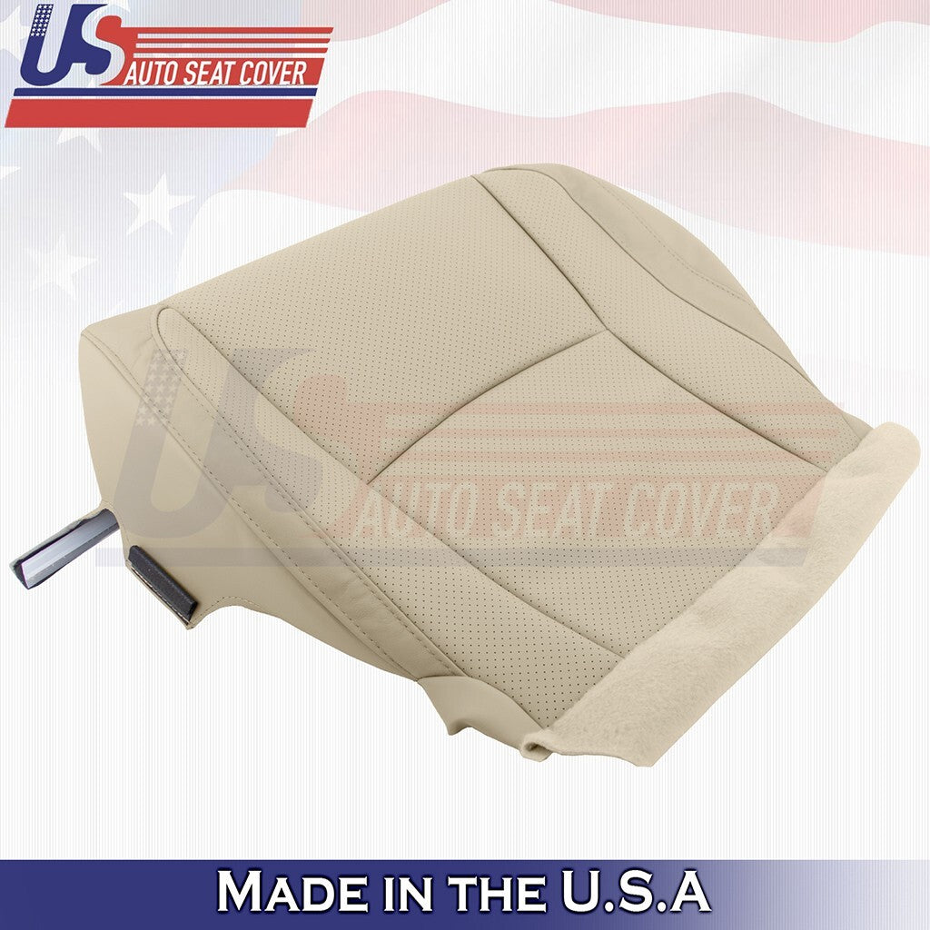2003 to 2009 For Lexus RX350 Front Set Tops&Bottoms Synth Leather Perf Cover Tan