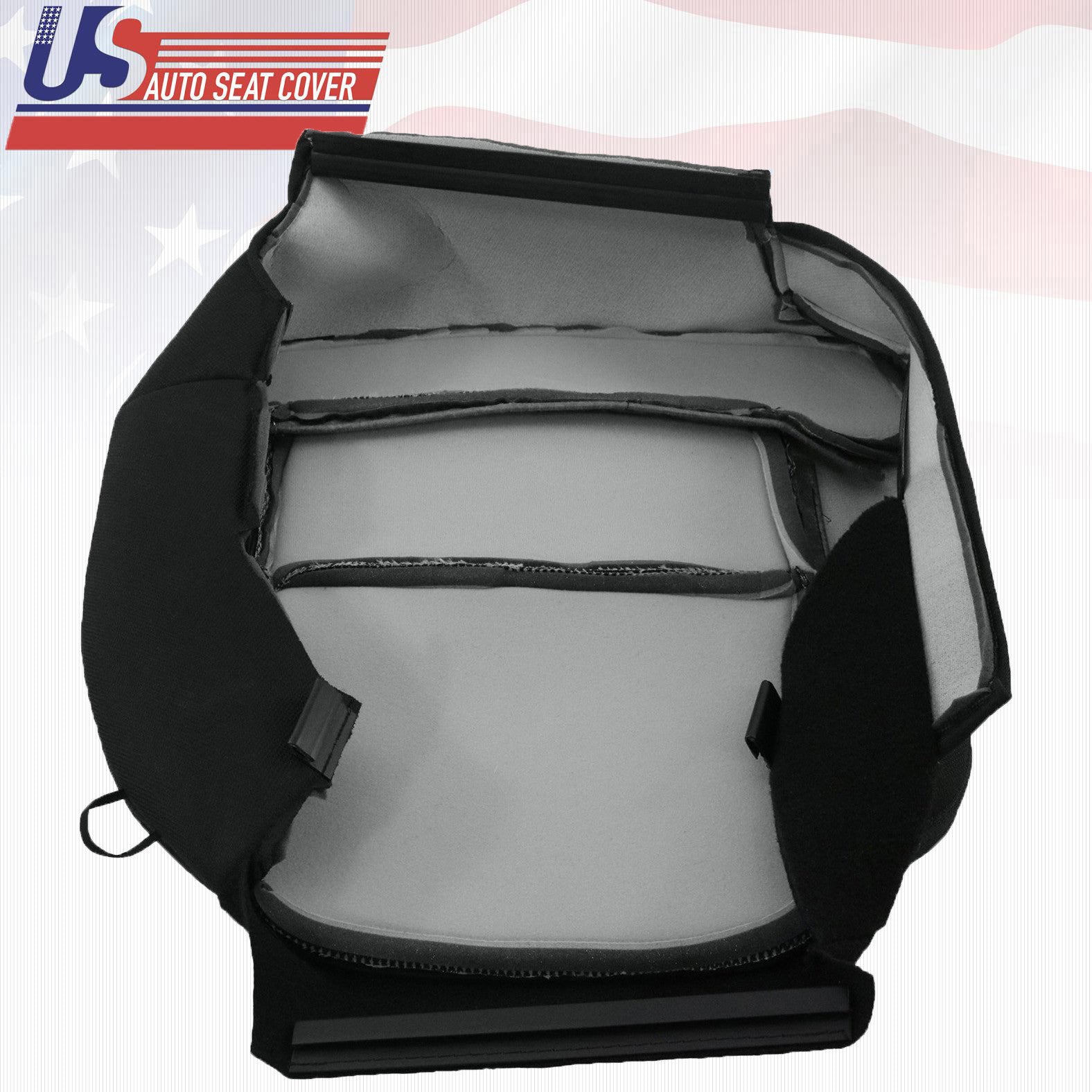 2004-2006 Fits Ford F150 Driver Bottom Cloth Replacement Seat Cover Black