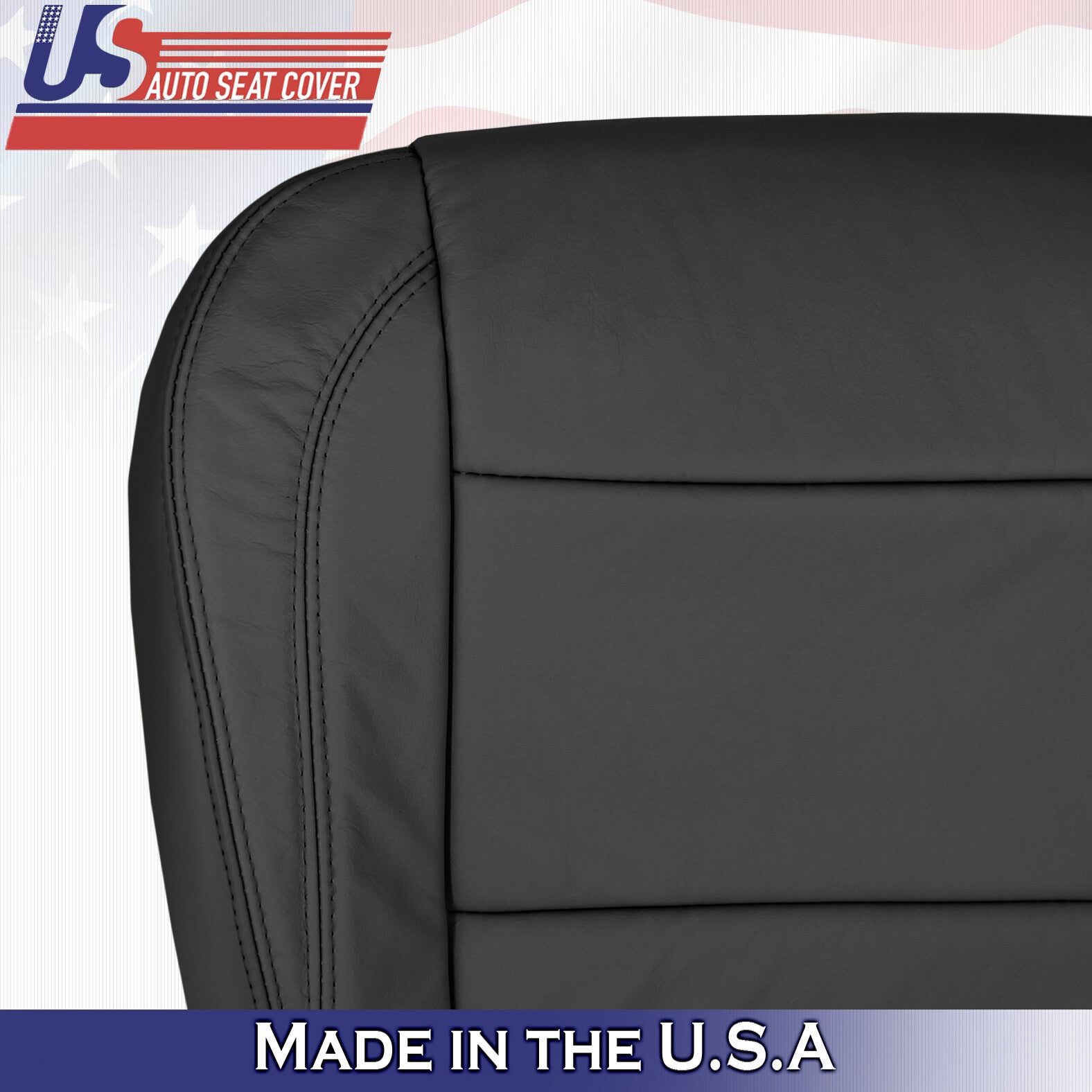 2004 - 2010 For Infinity QX56 Driver Side Bottom Leather Seat Cover in Black