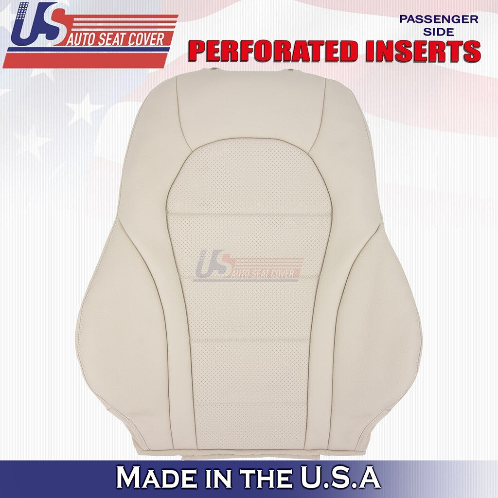 2019 2020 2021 Fits Mercedes Benz C250 Driver & Passenger Tops Leather Cover Tan