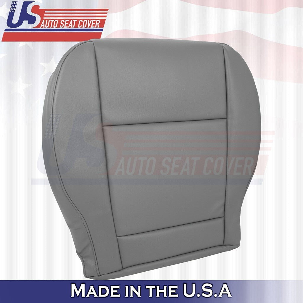 2015 to 2020 Fits Ford Transit 250 Van Passenger Bottom Vinyl Seat Cover Gray