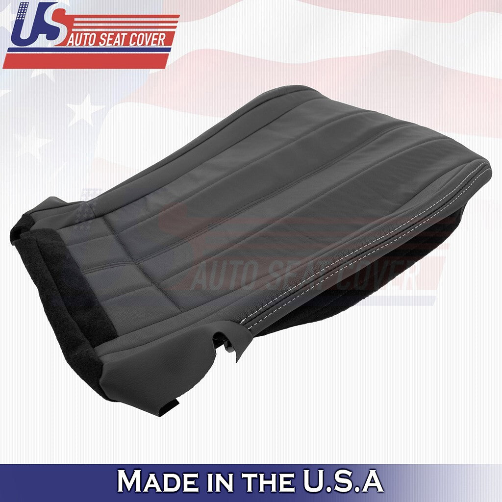 2014 For Infiniti QX70 Front Driver Bottom Genuine Leather Seat Cover In Black