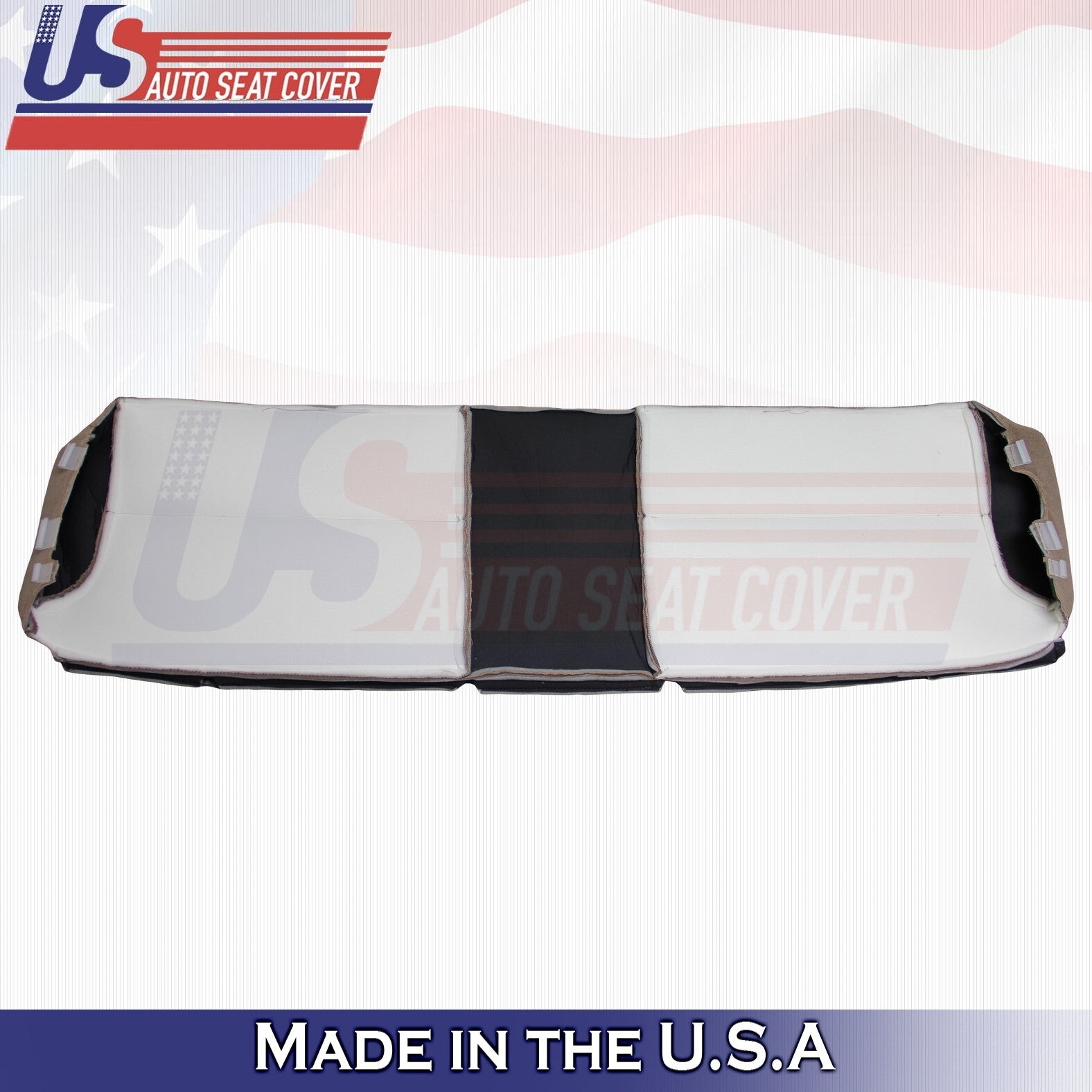 1994 1995 1996 1997 FITS Ford F150 Rear Bench Bottom & Top Cloth Cover Mocha Tan