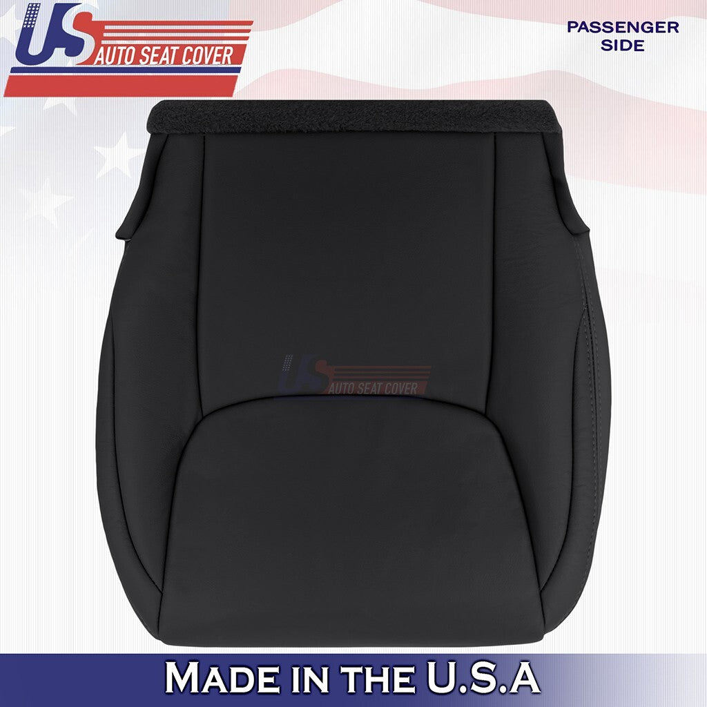 2005-2010 FOR Toyota Sienna Passenger Bottom & Top Leather Seat Cover Black