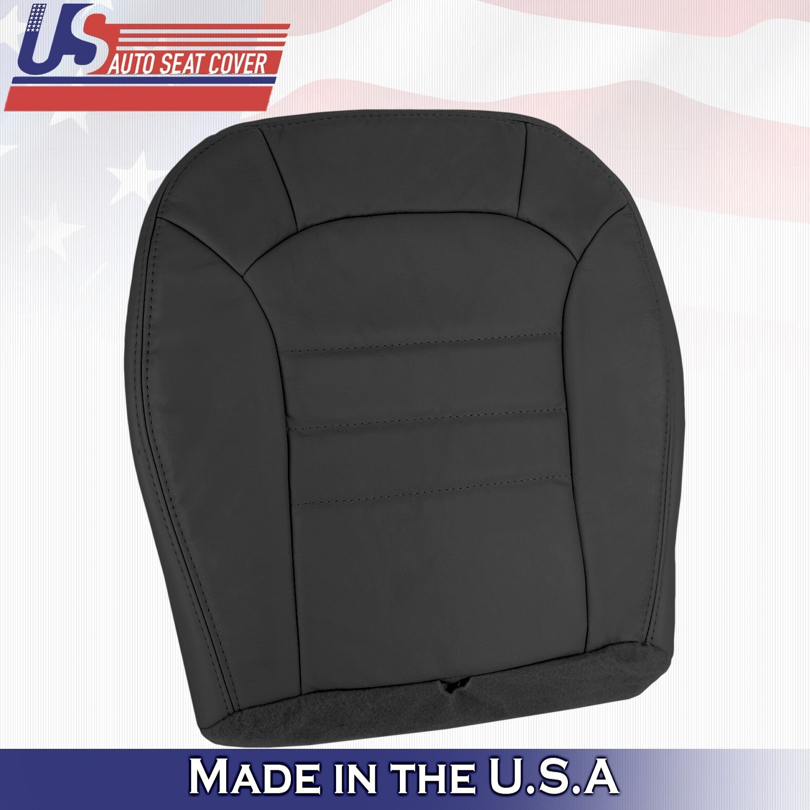 2002 2003 2004 Fits Jeep Liberty Passenger Bottom Leather Cover Dark Slate