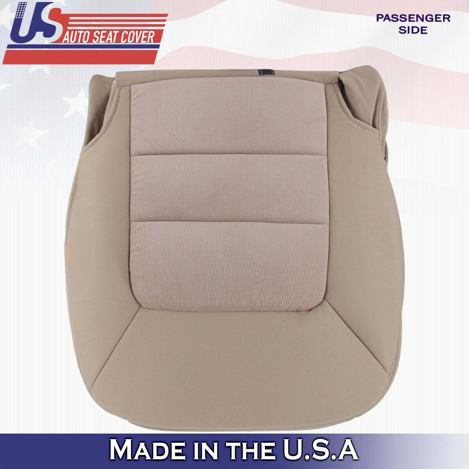 2003 2004 For Ford Expedition XLT Front Driver Passenger Bottom Cloth Covers Tan