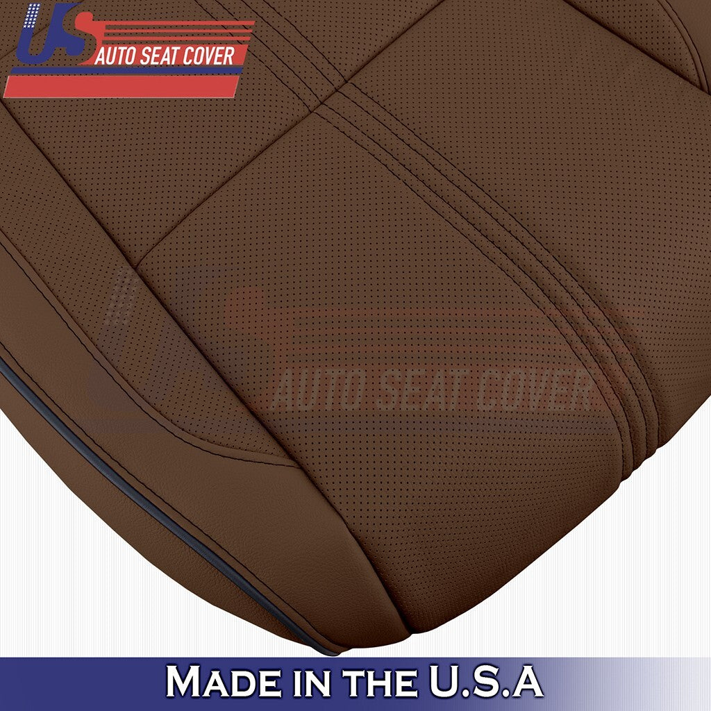 2017 to 2020 For Acura MDX Passenger Bottom w/ Perforated Leather Cover Brown
