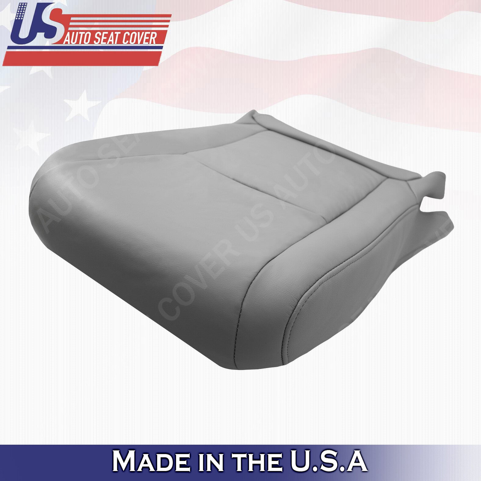 For Toyota Highlander 2004 2005 2006 07 Passenger Bottom Leather Cover Ash Gray