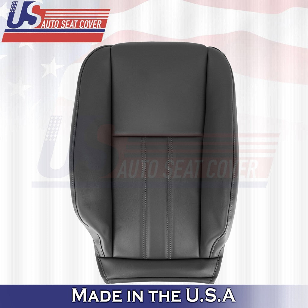2008 to 2016 For Chrysler Town & Country Front Tops Bottoms Leather Cover Black