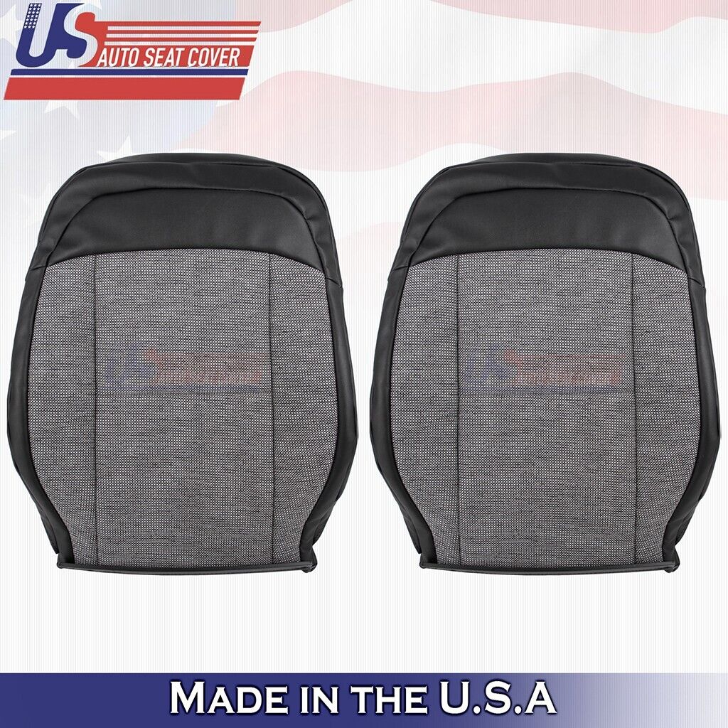 2014 to 2024 For Dodge Ram ProMaster Driver Passenger Tops Cloth Cover Black