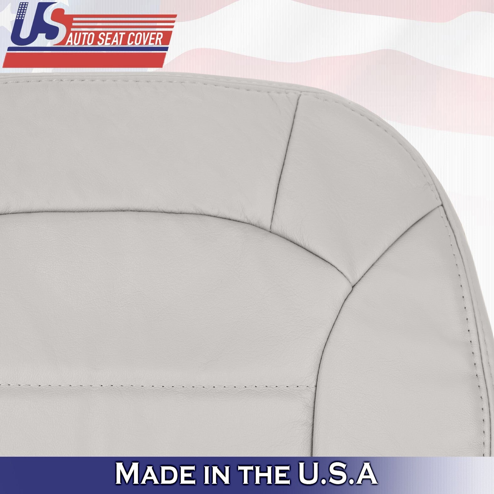 2002 2003 2004 For Jeep Liberty Passenger Bottom & Top Leather Cover Light Taupe