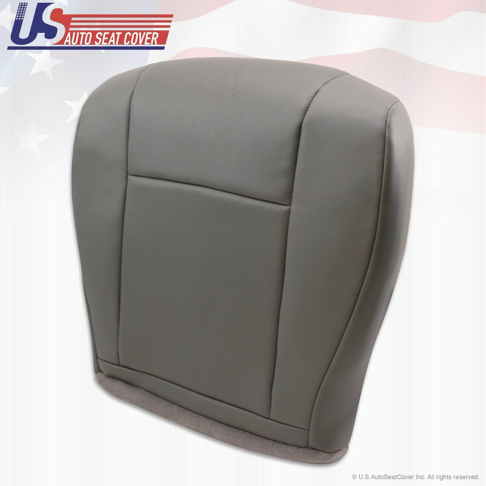 2011 2012 Ford E150 E250 Van Driver-Passenger Bottom Perforated Vinyl Cover Gray