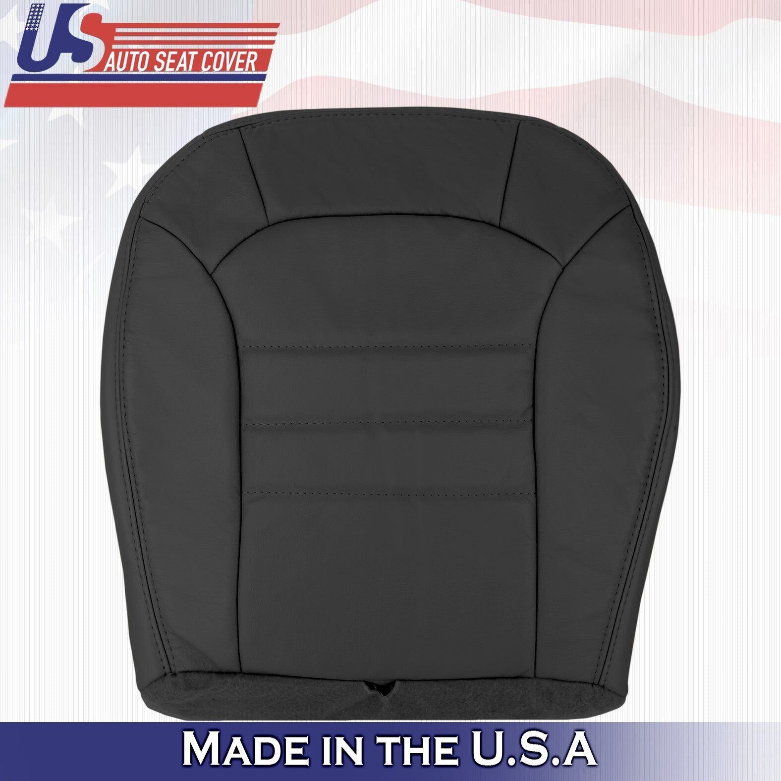 2002 2003 2004 Fits Jeep Liberty Driver Bottom Leather Seat Cover Dark Gray