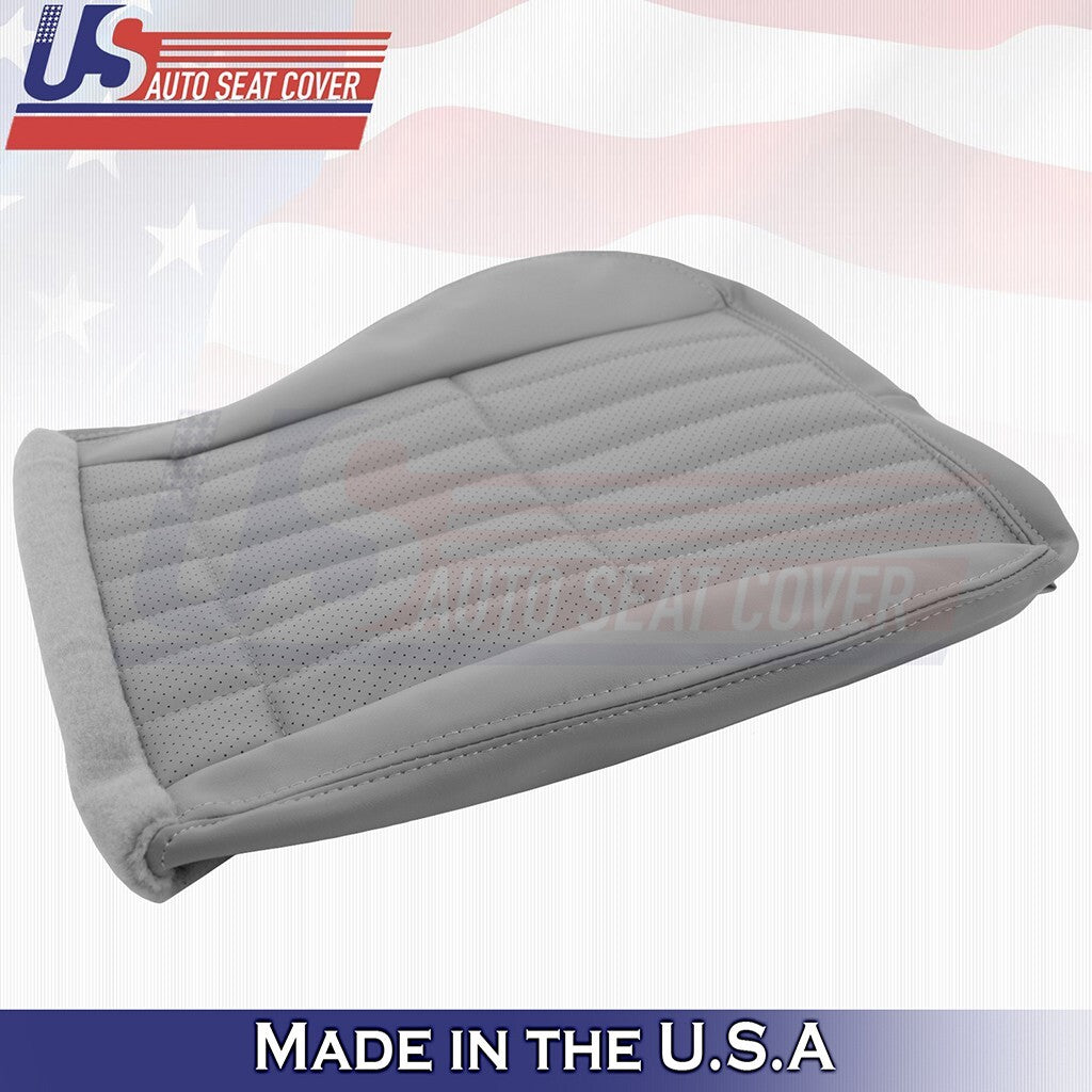 1997 to 2002 For Chevy Camaro Passenger Bottom Perforated Leather Cover Gray