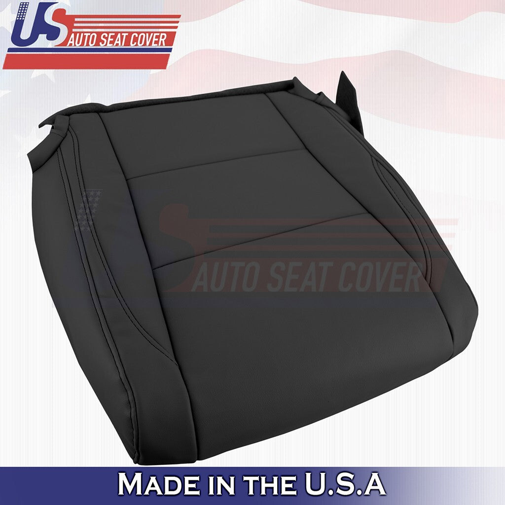 2014 2015 2016 2017 Fits Toyota Highlander Passenger Bottom Leather Cover Black