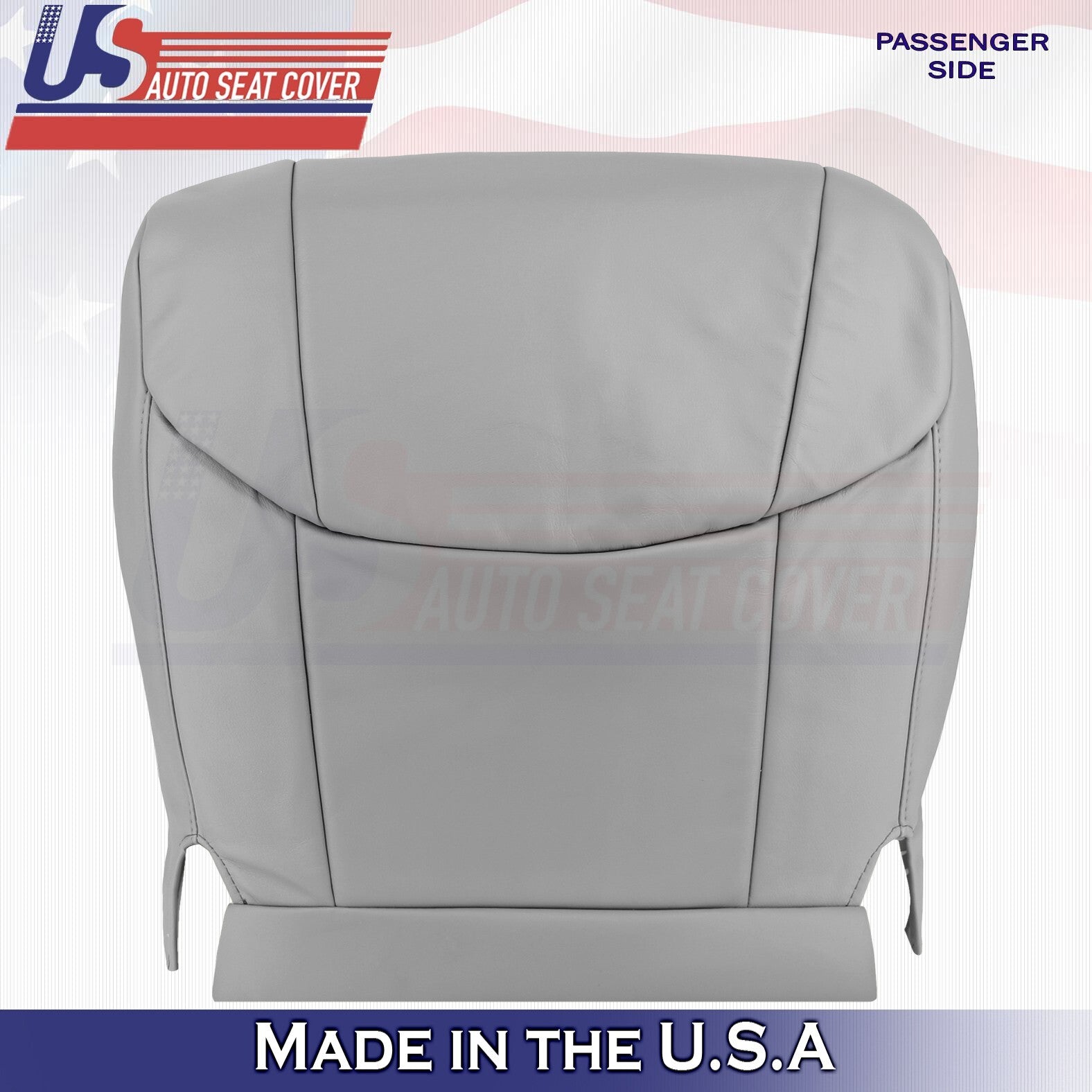 2007 2008 For Toyota Avalon Front Driver & Passenger Bottom Leather Covers Gray