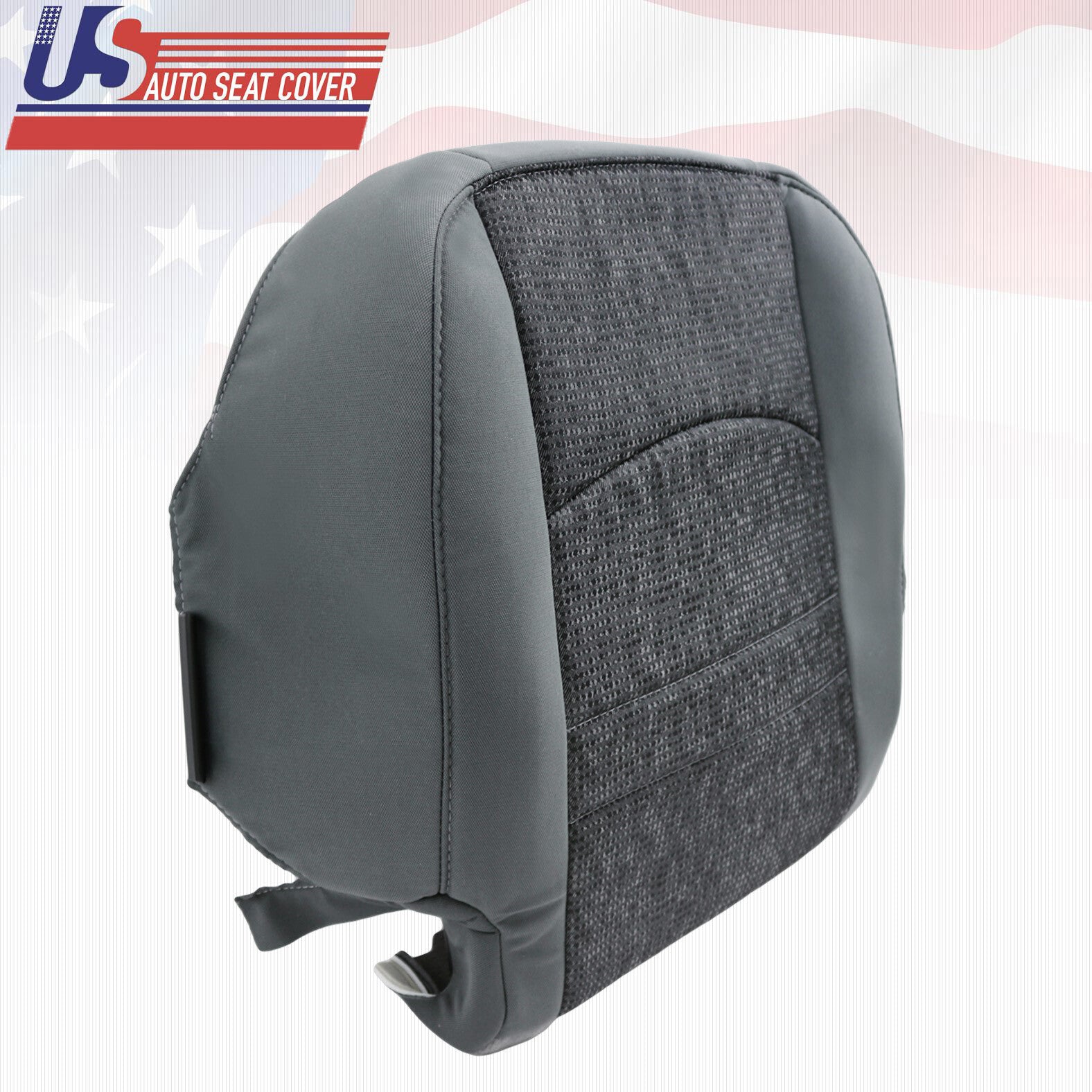 2016 2017 2018 For Dodge Ram 1500 SLT Driver Side Bottom Cloth Seat Cover Gray