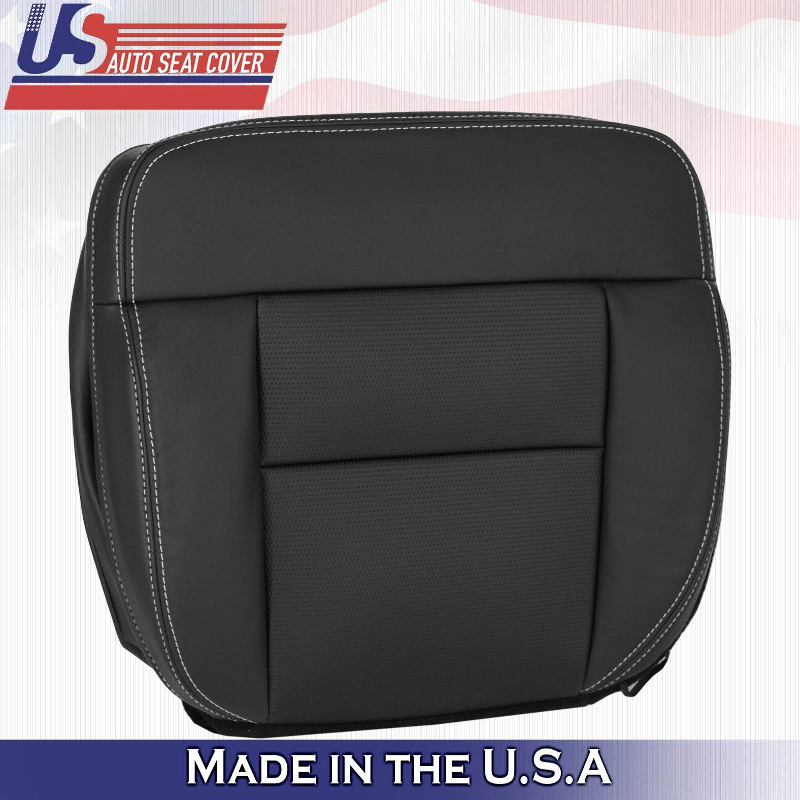 2004 2005 2006 2007 2008 Fits Ford F150 Sport Driver Bottom Leather Cover Blk