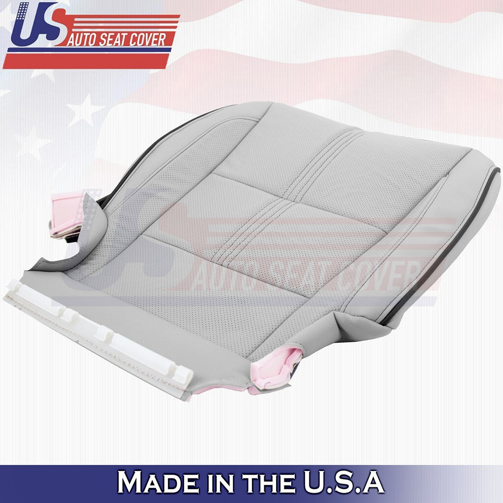 2017 to 2020 Fits Acura MDX Driver& Passenger Bottoms w/ Perf Leather Cover Gray
