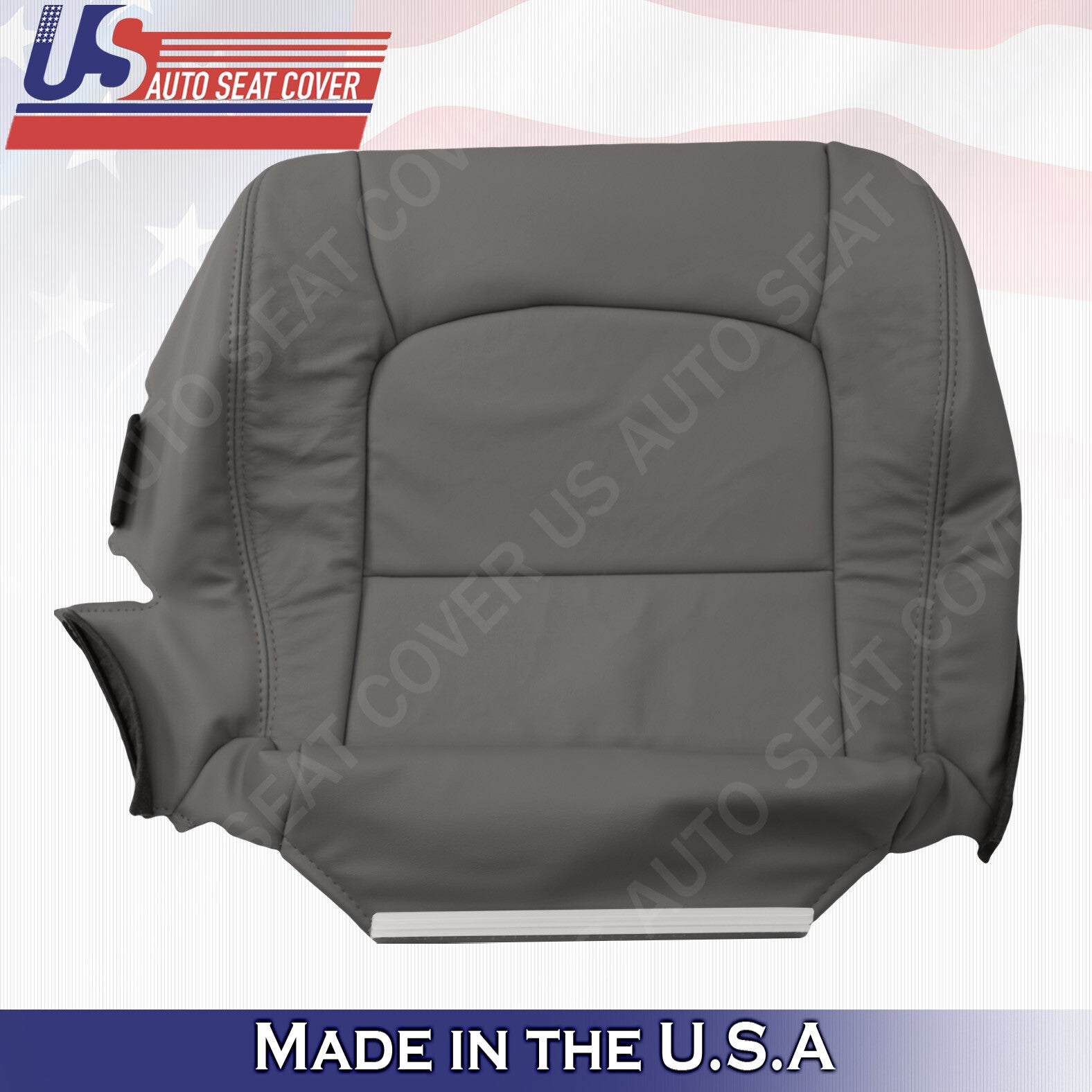 Fits Lexus 1998 to 2007 LX470 Safari Roof Rack Driver Bottom Leather Cover Gray
