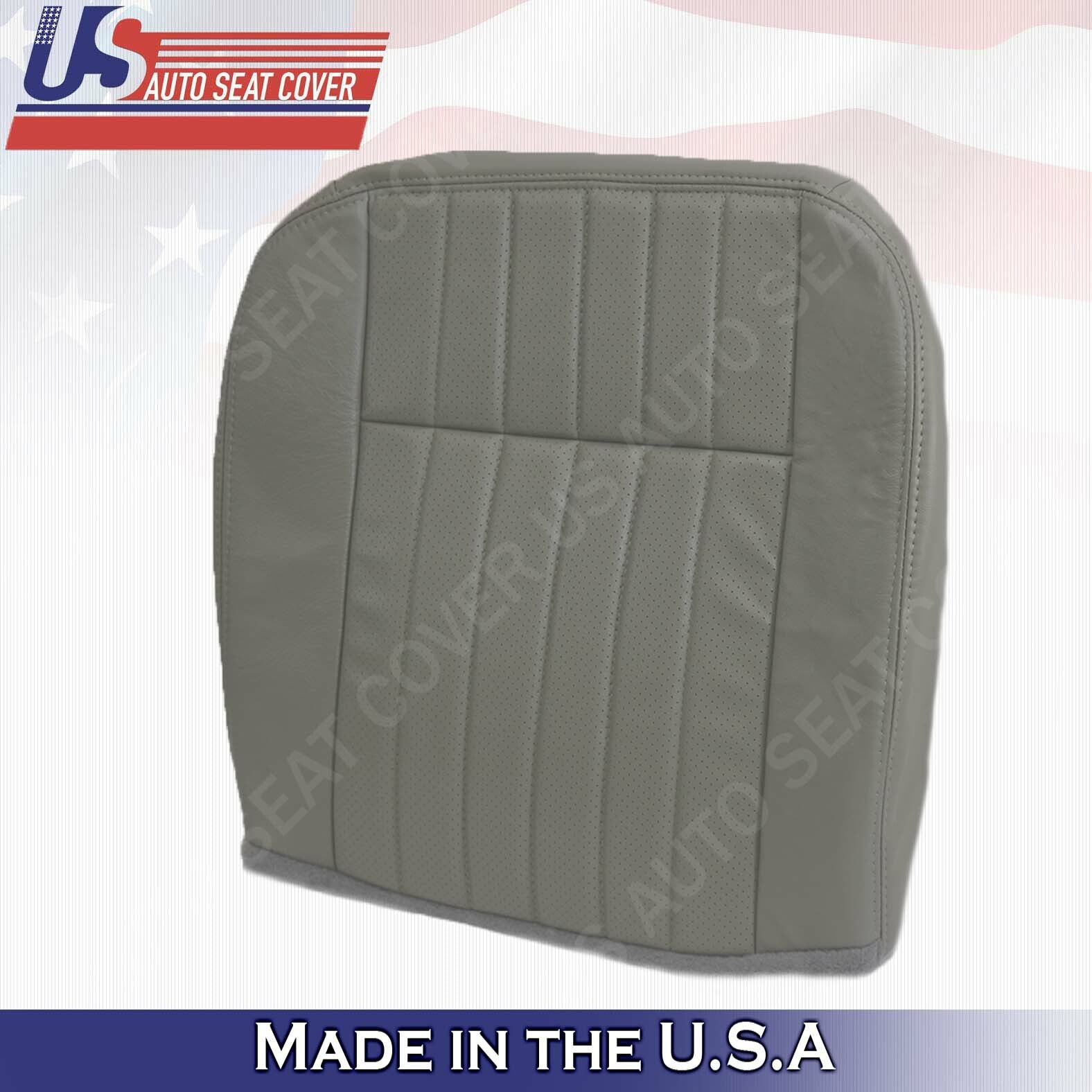 1994 1995 1996 Chevy Impala SS Passenger Bottom Perforated Seat Cover Gray