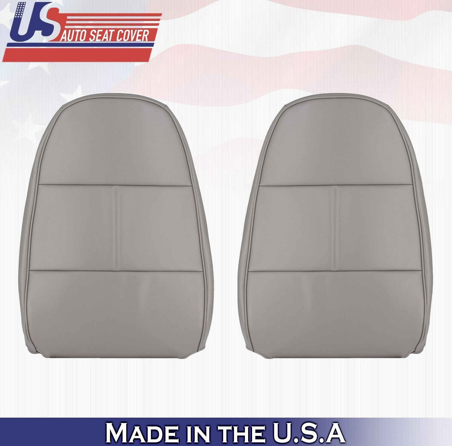 1992 to 1999 For Ford E250 Econoline van Driver Passenger Top Vinyl Covers Gray