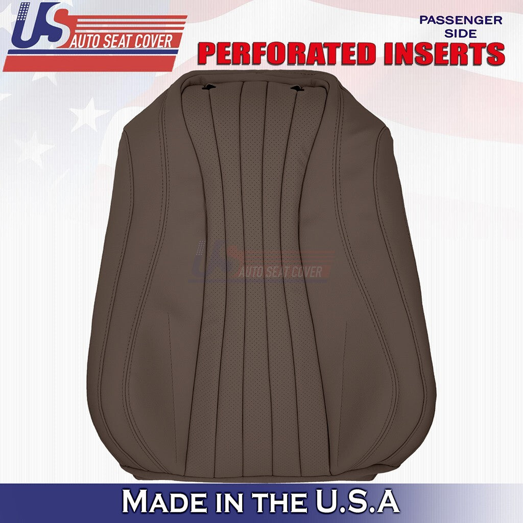 2017 to 2020 For Mercedes Benz Driver&Passenger Tops Synth Leather Cover Brown