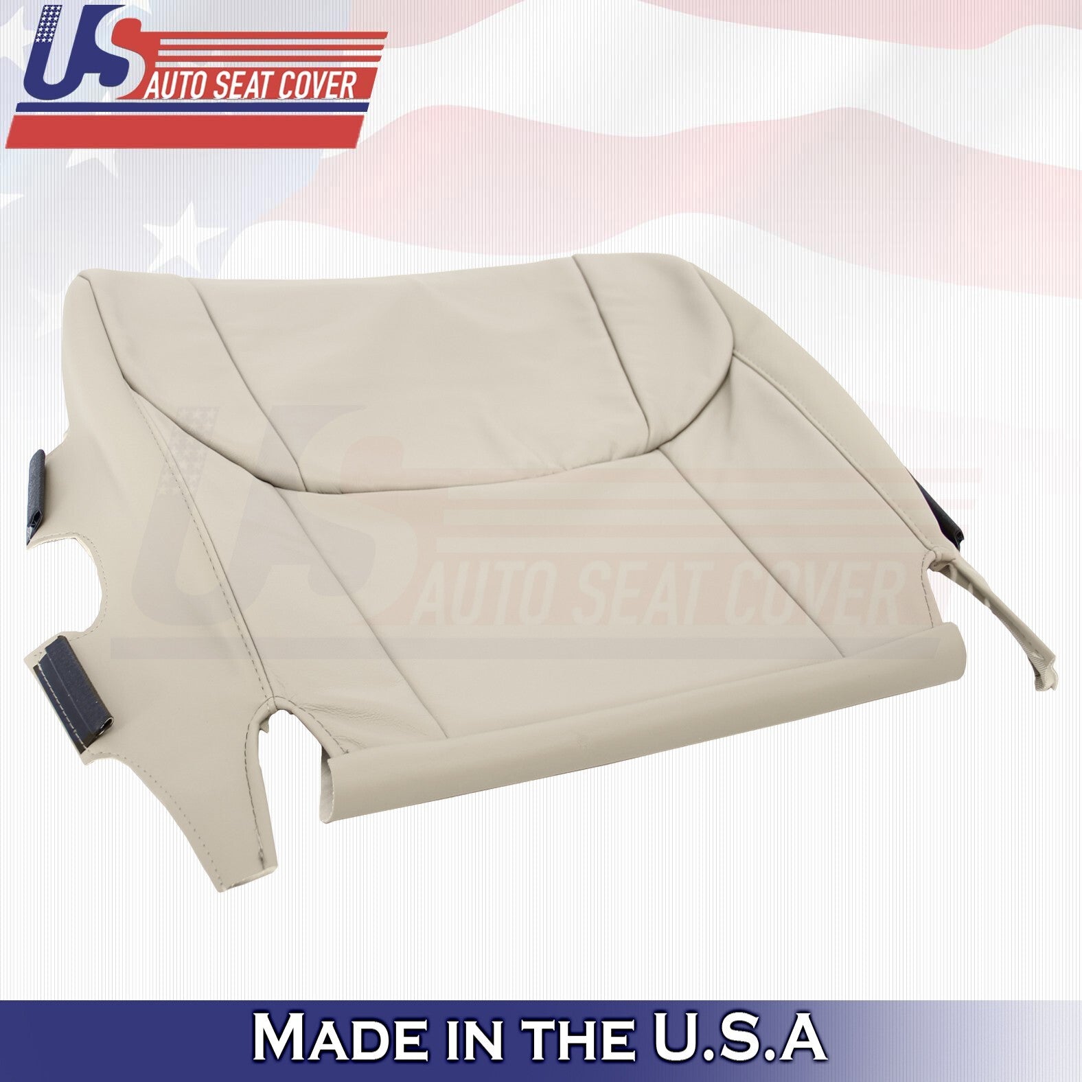 2009 2010 For Toyota Avalon Driver & Passenger Bottom Leather Seat Covers Tan