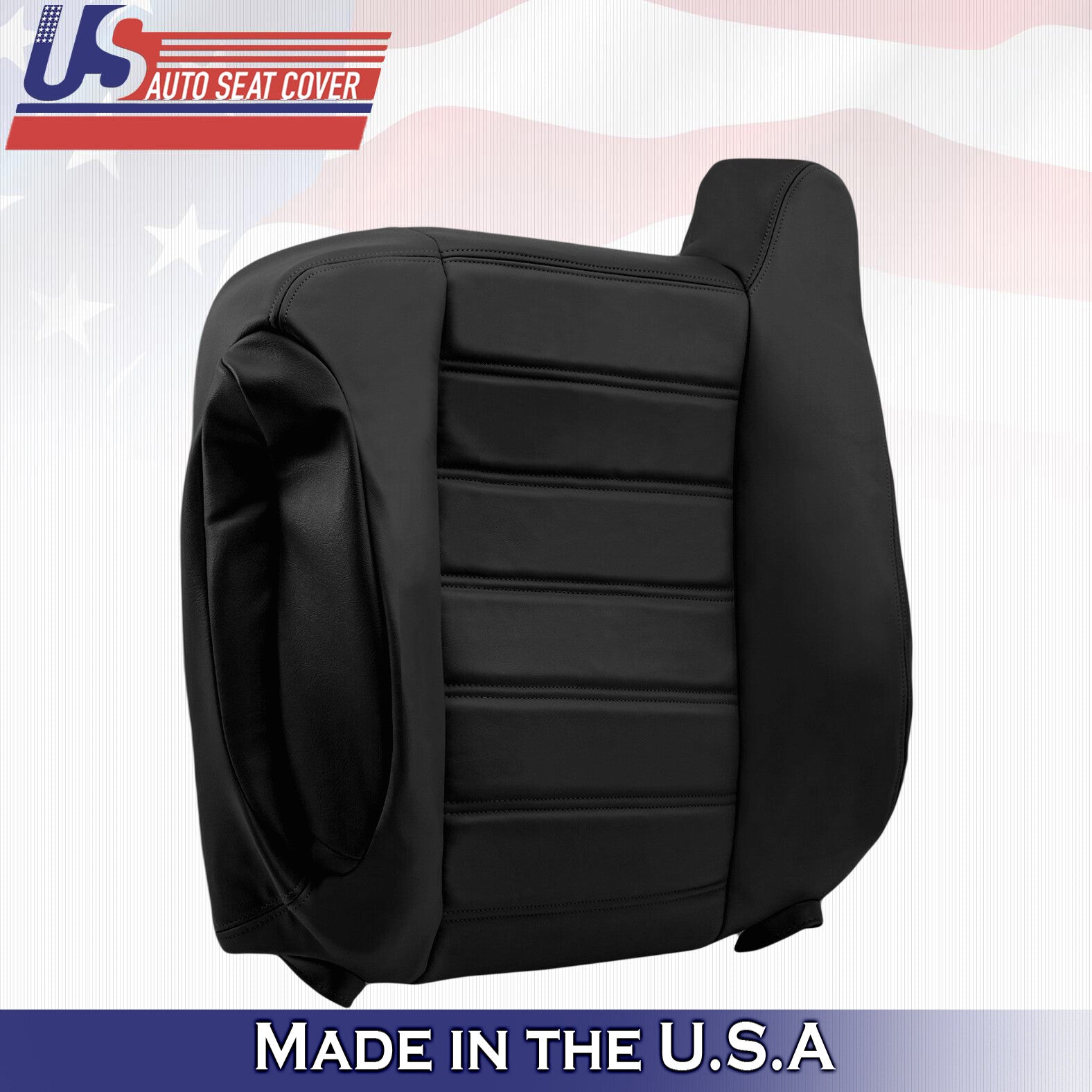 2003 2004 2005 For Hummer H2 Driver Top Bottom & Armrest Leather Seat Covers