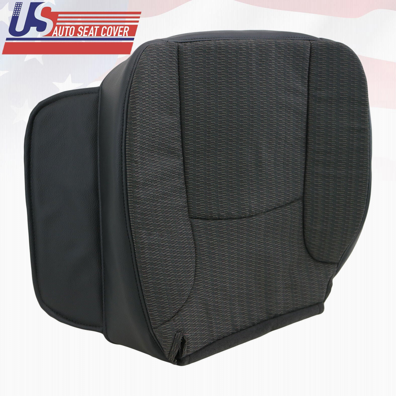 For  Dodge Ram WORK TRUCK LOWER BOTTOMS Cloth Cover DK GRAY 2002 2003 2004 2005
